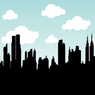 COMIC14 Black Skyscrapers
